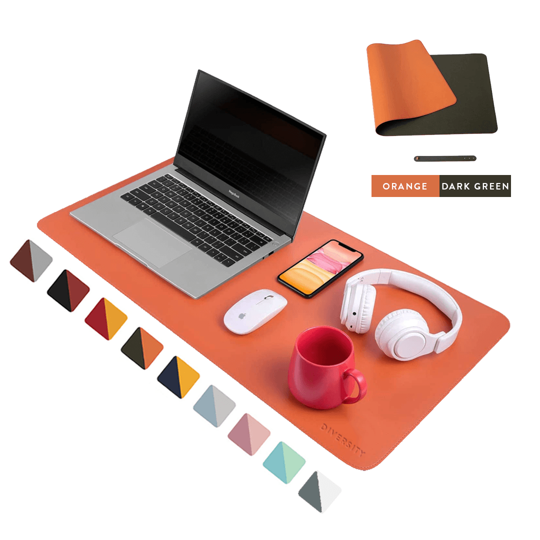 Double Sided Leather Desk Mat